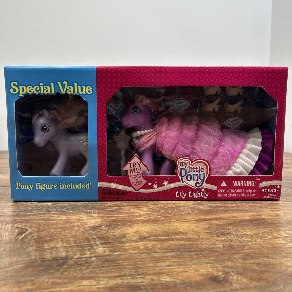My Little Pony Lily Lightly Yesterdaisy G3 Special Value 2006 New In box Rare